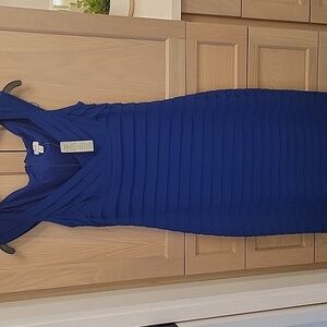 Cache Royal Blue Midi Dress